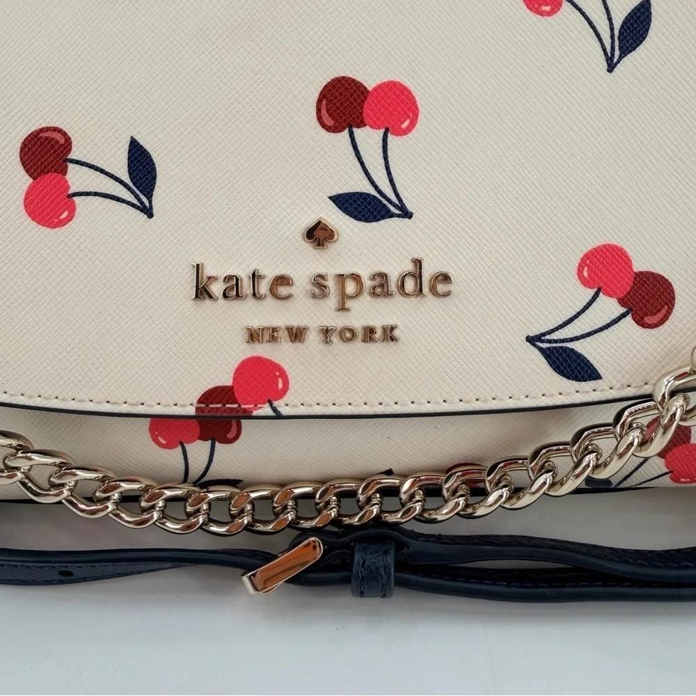 Kate Spade Cherry Carson Chain Crossbody Bag Cherries